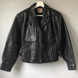 Banana Republic Vintage 100% Leather Jacket